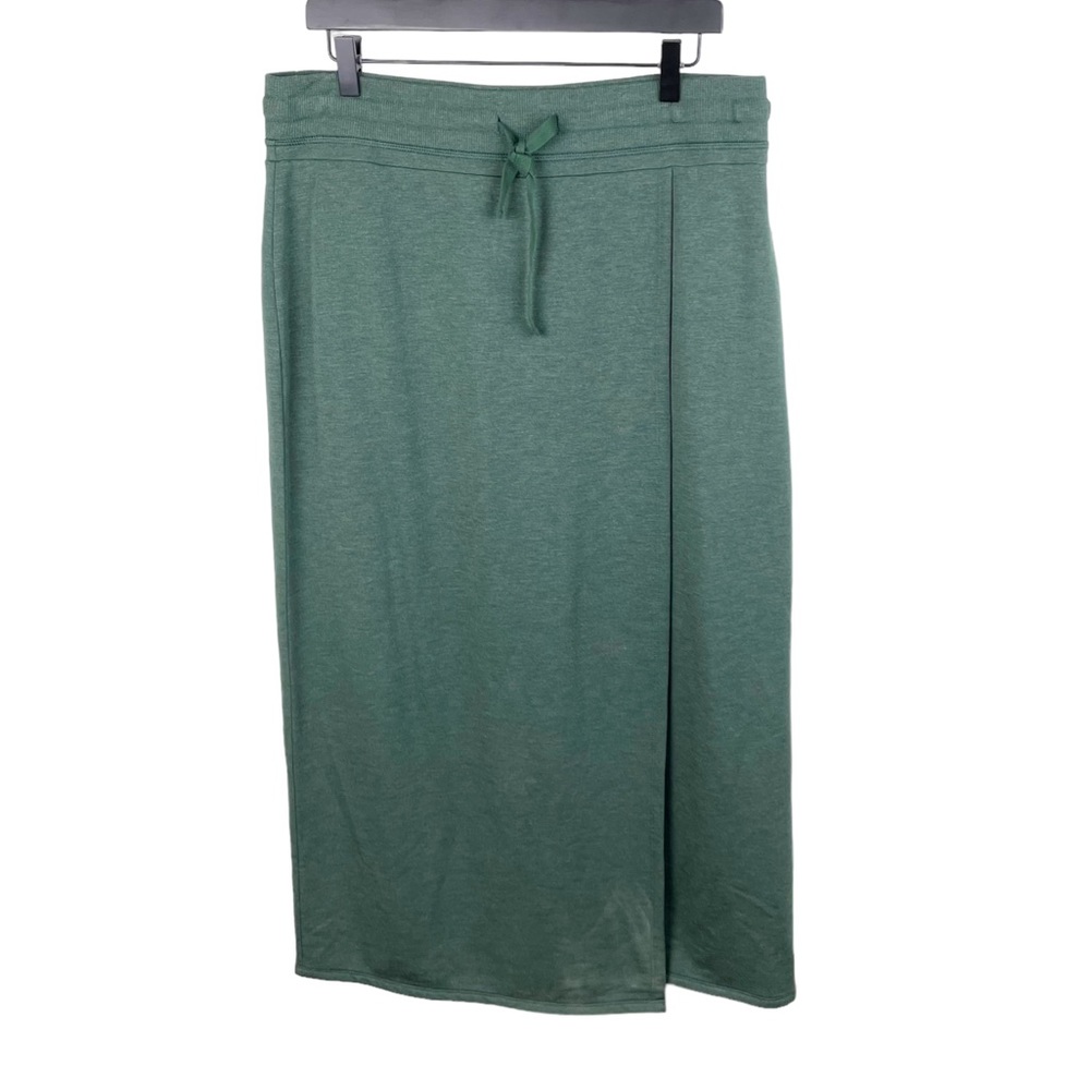 J Jill Green Midi Skirt